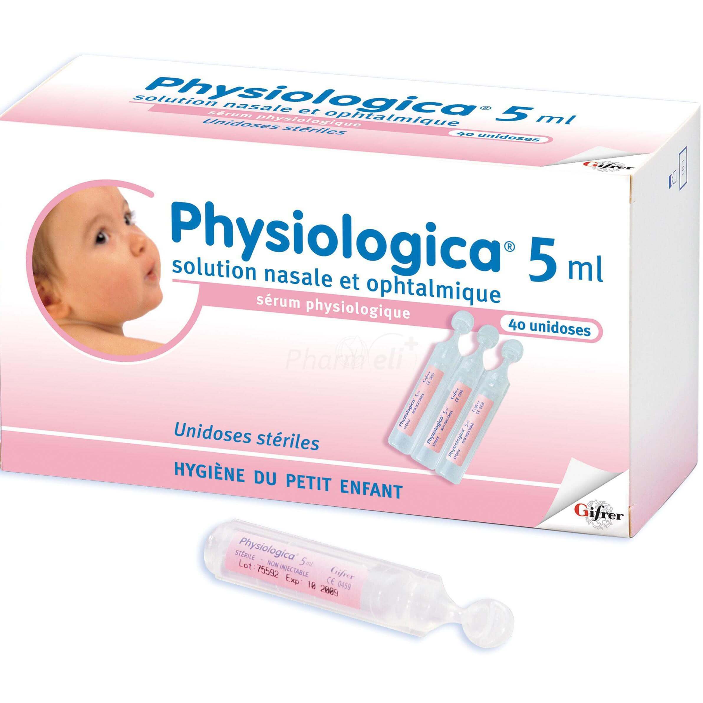 Gifrer Physiologica Φυσιολογικός Ορός 40x5ml