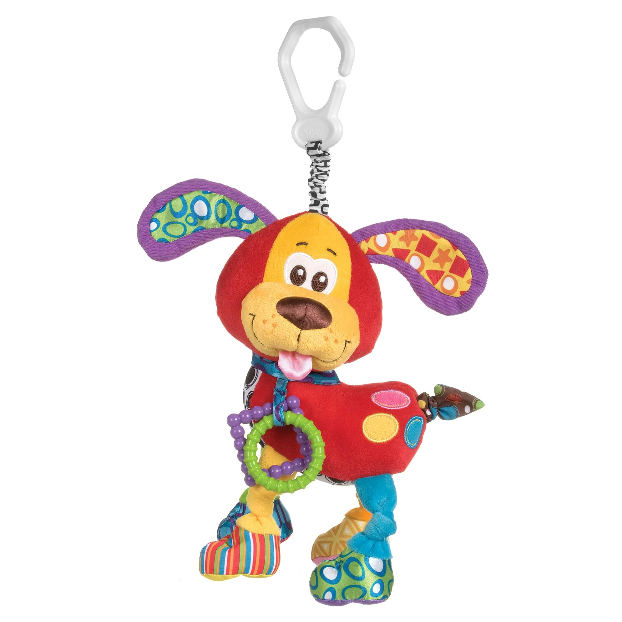 Playgro Activity Friend Pooky Puppy 0m+ BPA Free Κρεμαστό Παιχνίδι Δραστηριοτήτων Κουτάβι