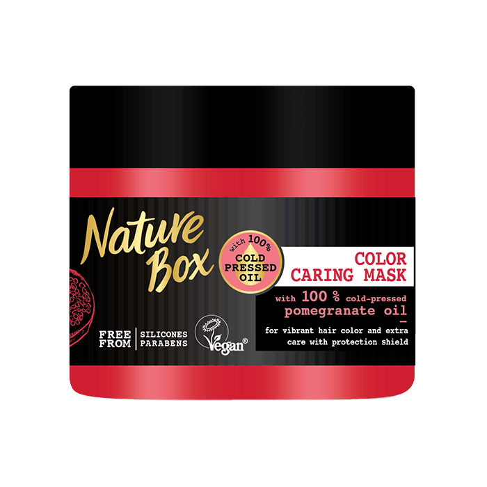 Nature Box Color Caring Mask για Βαμμένα Μαλλιά με Έλαιο Ροδιού 200ml
