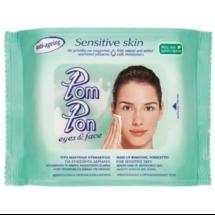 Pom Pon Sensitive Υγρά Μαντήλια Ντεμακιγιάζ 20 Τεμάχια