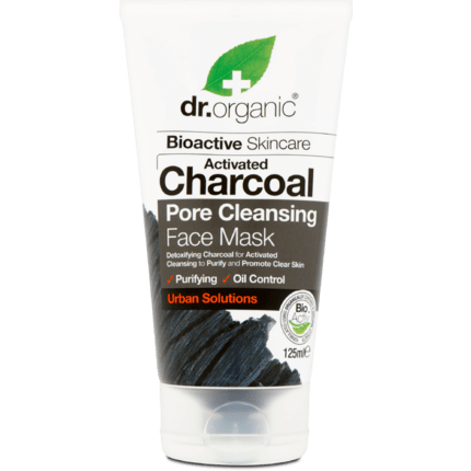 Dr Organic Charcoal Face Mask Μάσκα Προσώπου με Ενεργό Άνθρακα 125ml