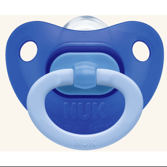 Nuk Classic Fashion Πιπίλα Σιλικόνης Με Κρίκο – Μέγεθος 1 (0-6 μηνών)