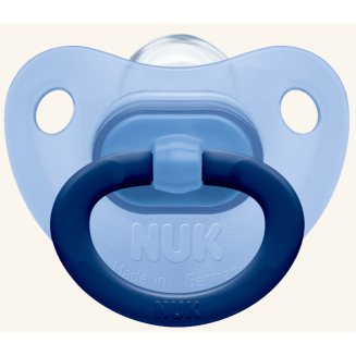 Nuk Classic Fashion Πιπίλα Σιλικόνης Με Κρίκο – Μέγεθος 1 (0-6 μηνών)