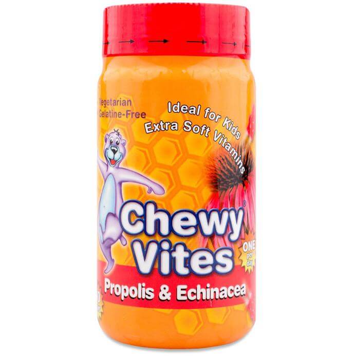Chewy Vites Propolis & Echinacea Ζελεδάκια για Παιδιά, Γεύση & Ενέργεια στο Maximum 60Bears Chews