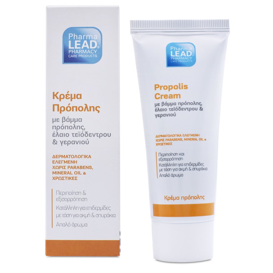 Pharmalead Propolis Cream Κρέμα Πρόπολης για την Περιποίηση & την Εξισσορόπηση της Επιδερμίδας με Τάση Ακμής 50ml
