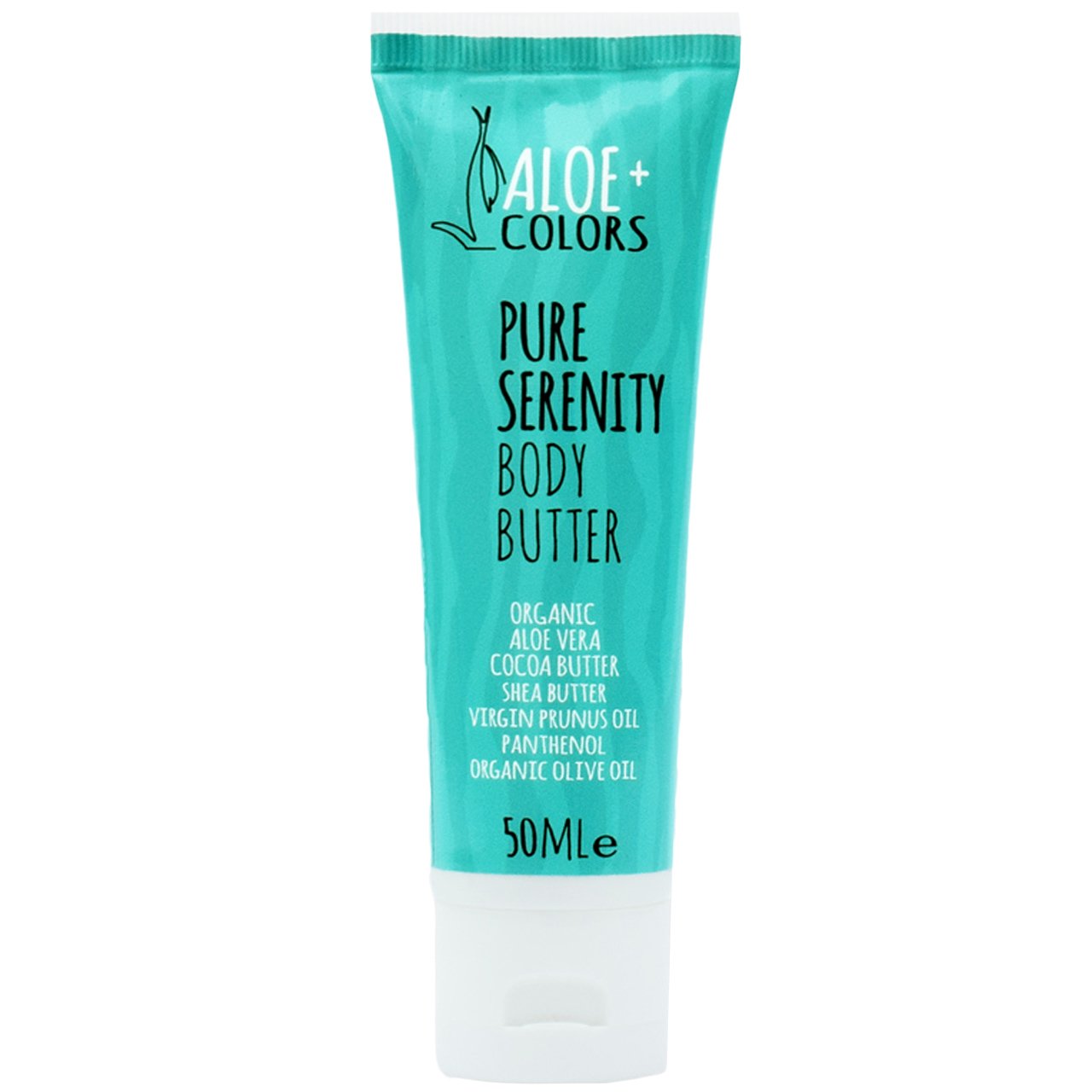 Aloe Colors Aloe+ Colors Pure Serenity Body Butter Ενυδατικό Βούτυρο Σώματος με Άρωμα Μανόλια 50ml