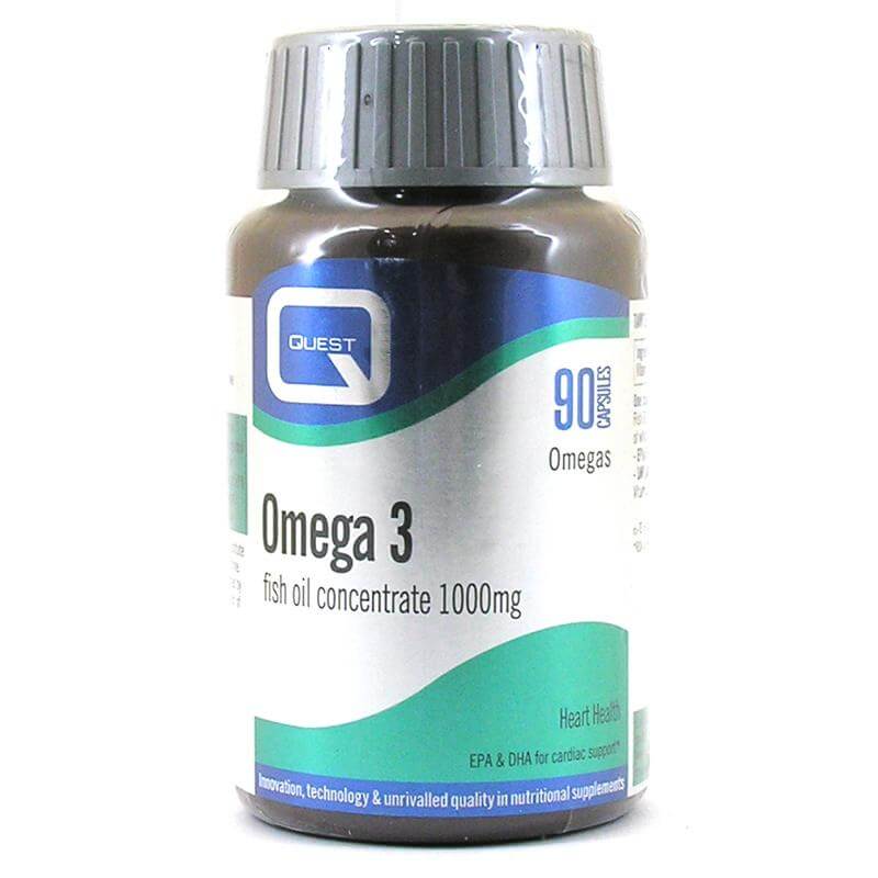 Quest Omega 3 Fish Oil Concentrate 1000mg 90 caps