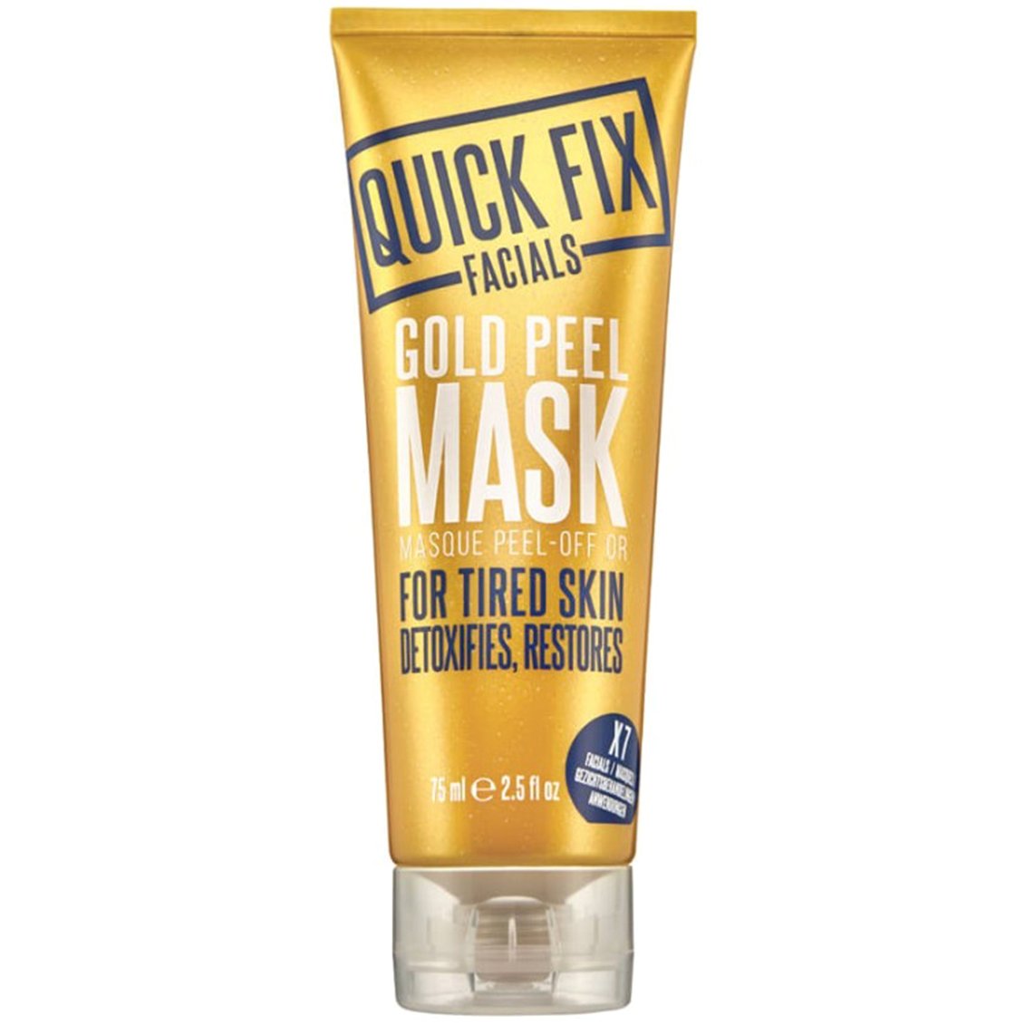 Quick Fix Facials Gold Peel Mask, Μάσκα Ιδανική για Κουρασμένο Δέρμα 75ml