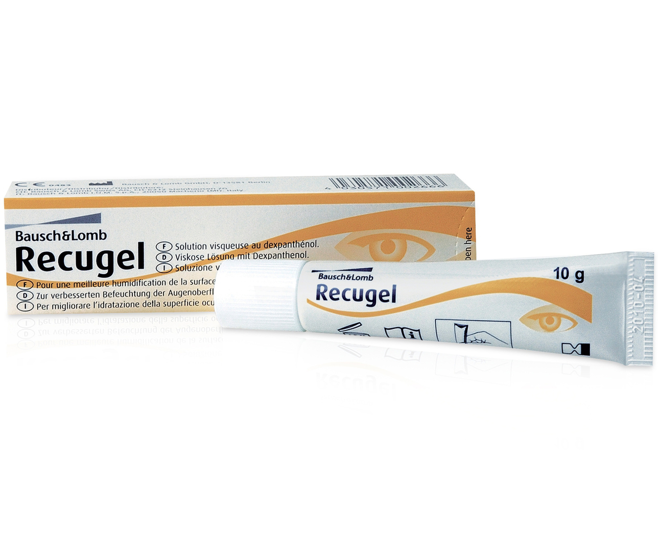 Bausch & Lomb Bausch & Lomb Recugel Οφθαλμική Γέλη, 10ml