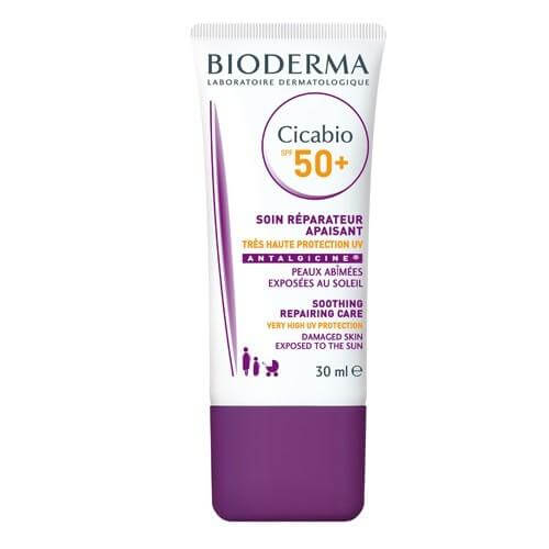 Bioderma Cicabio Soin Reparateur Spf50+ Αντηλιακή Κρέμα Προσώπου & Σώματος 30ml