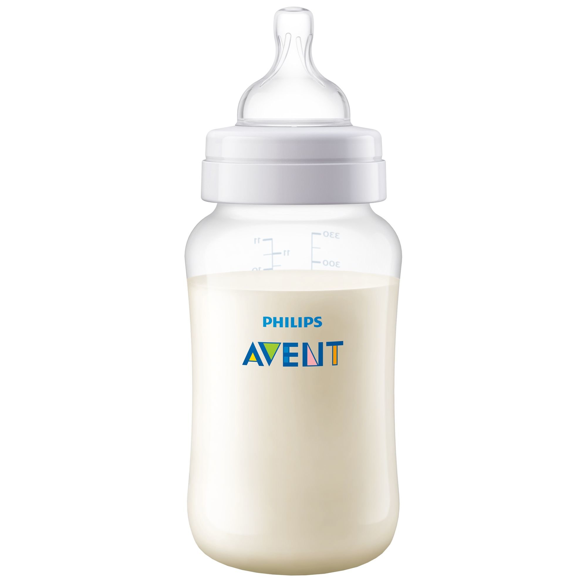 Avent Anti-colic Μπιμπερό Κατά των Κολικών Πολυπροπυλένιο Θηλή Μέτριας Ροής 3m+ 330ml Scf816/7