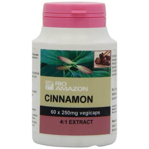 Rio Trading Cinnamon Extract Υποστηρικτική Θεραπεία του Διαβητικού 250mg Κανέλας