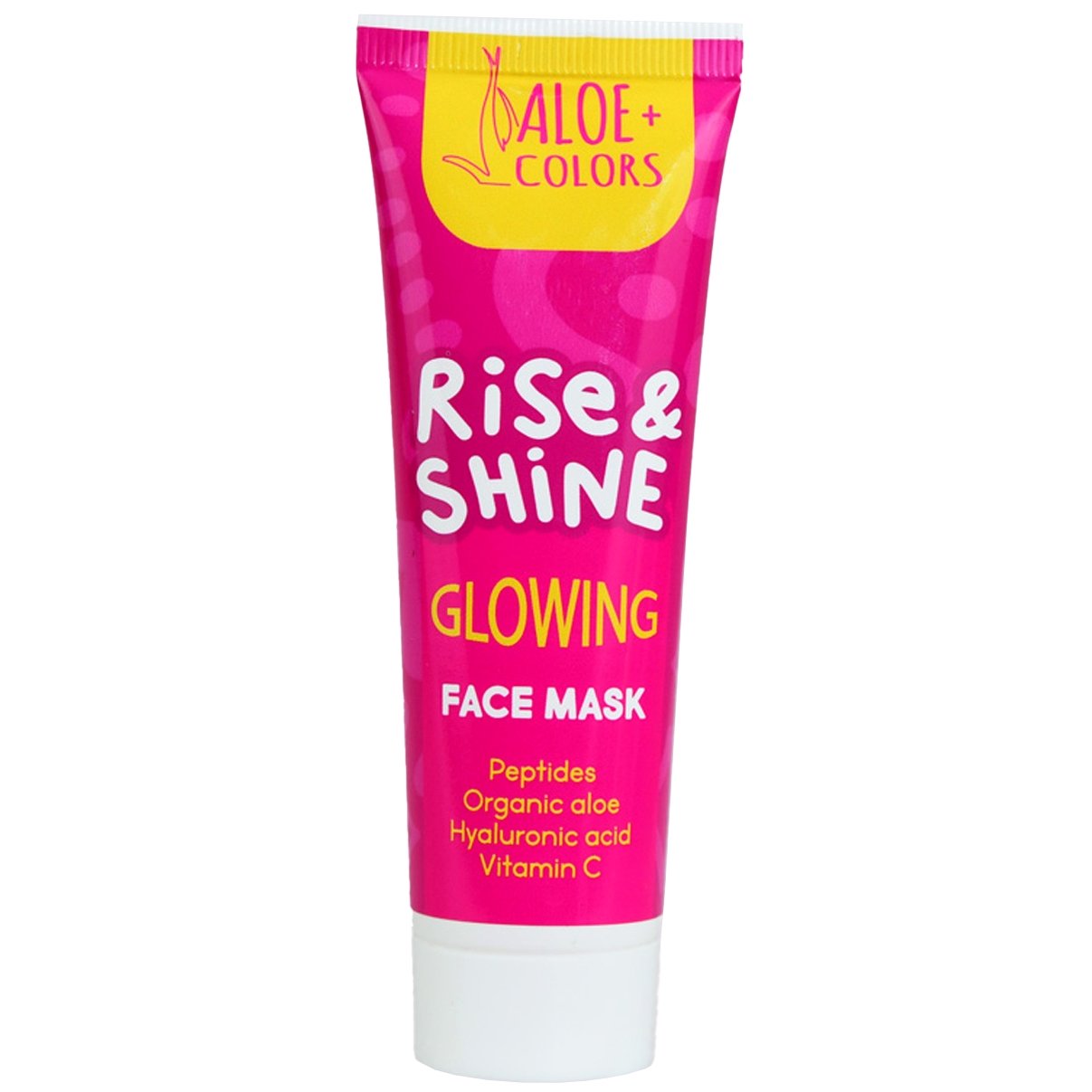 Aloe+ Colors Rise & Shine Glowing Face Mask Μάσκα Προσώπου για Λάμψη & Νεανική Όψη 60ml