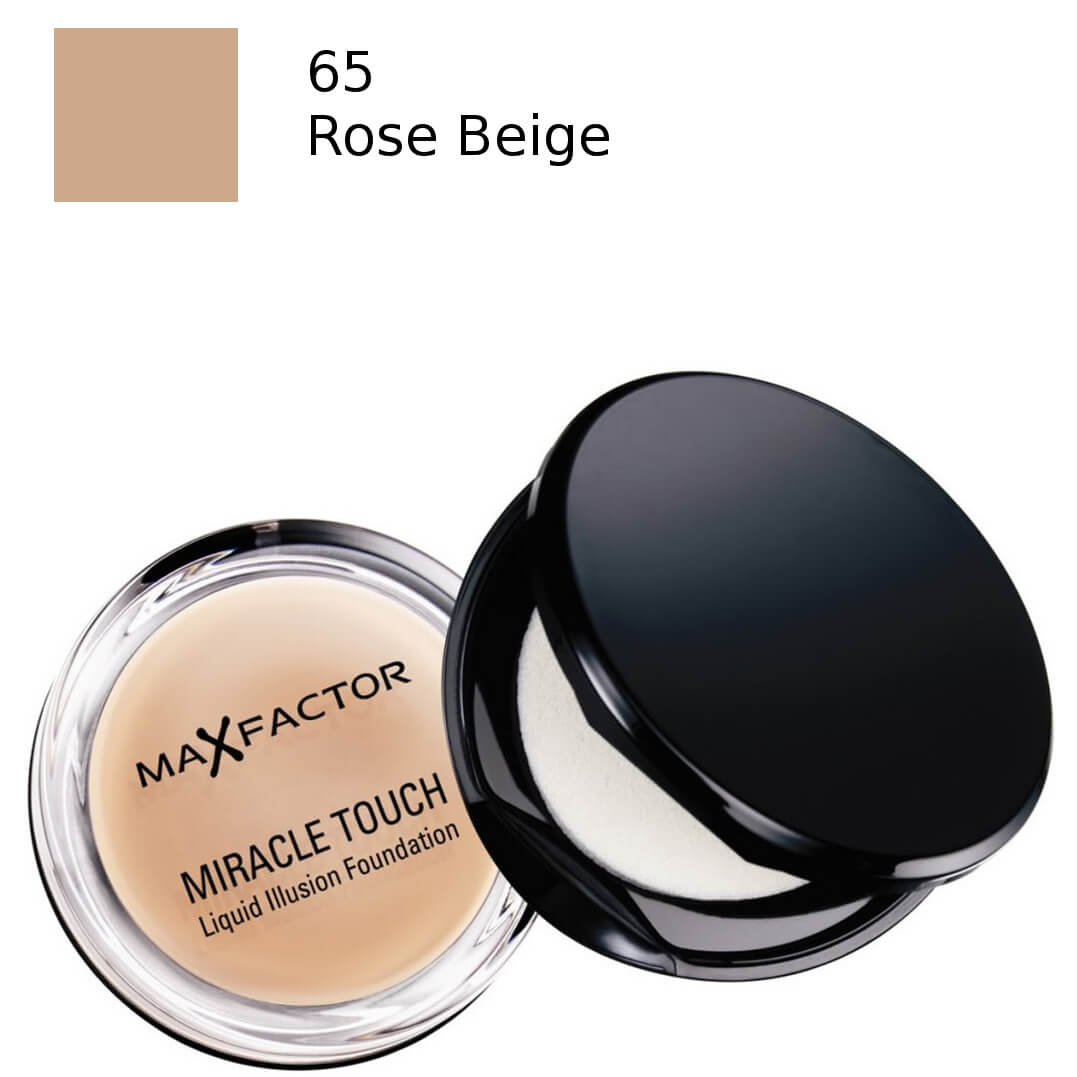Max Factor Miracle Touch Foundation 65 Rose Beige (make up)