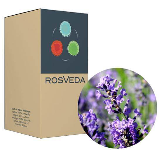 RosVeda Pure Essential Oil Lavender, 100% Φυτική Σύνθεση, Αιθέριο Έλαιο Λεβάντα 10ml