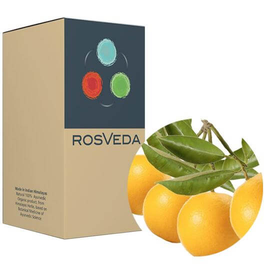 RosVeda Pure Essential Oil Bergamot, 100% Φυτική Σύνθεση, Αιθέριο Έλαιο Περγαμόντο 10ml