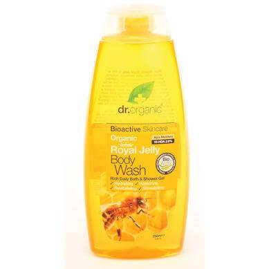 Dr Organic Organic Royal Jelly Body Wash Αφρόλουτρο με Βιολογικό Βασιλικό Πολτό 250ml