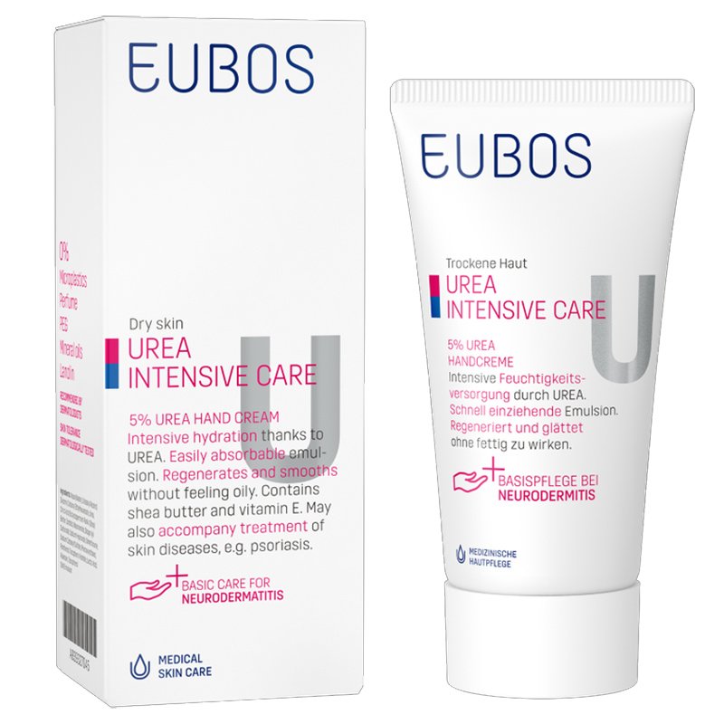 Eubos Eubos Urea 5% Hand Cream Εντατική Φροντίδα για το Ξηρό & Σκασμένο Δέρμα των Χεριών 75ml