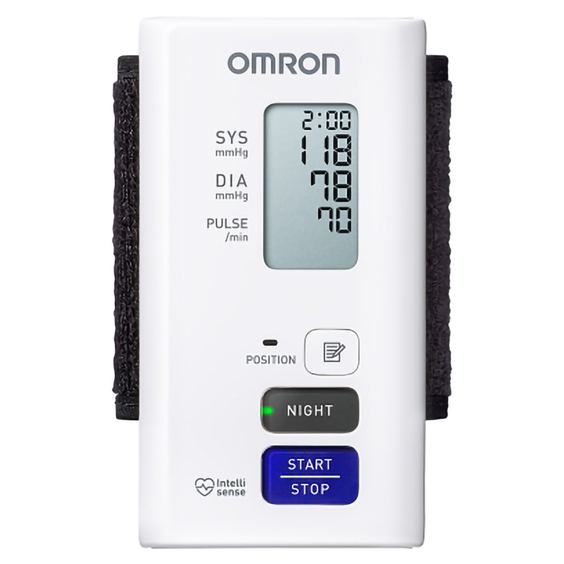 Omron Night View Automatic Wrist Blood Pressure Monitor Πιεσόμετρο Καρπού με Λειτουργία Μέτρησης Κατά τη Διάρκεια του Ύπνου 1 Τεμάχιο