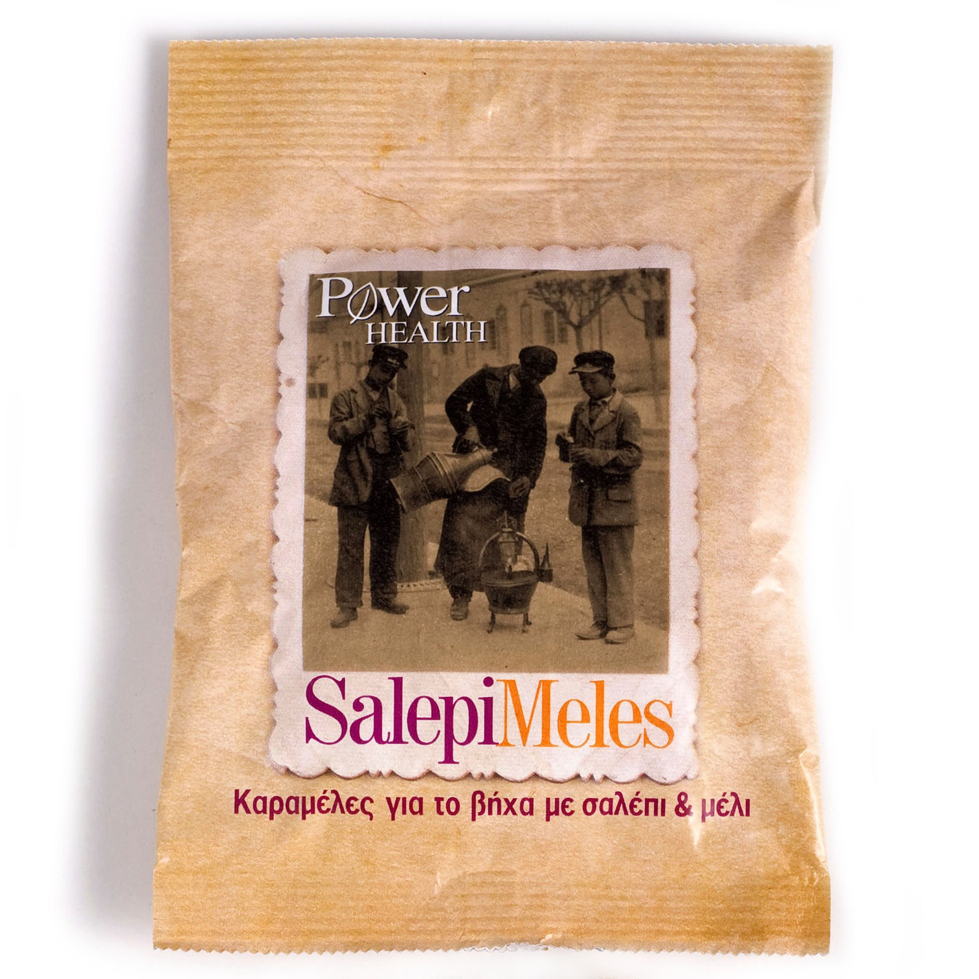 Power Health Salepimeles Καραμέλες για το Βήχα με Σαλέπι & Μέλι 60gr
