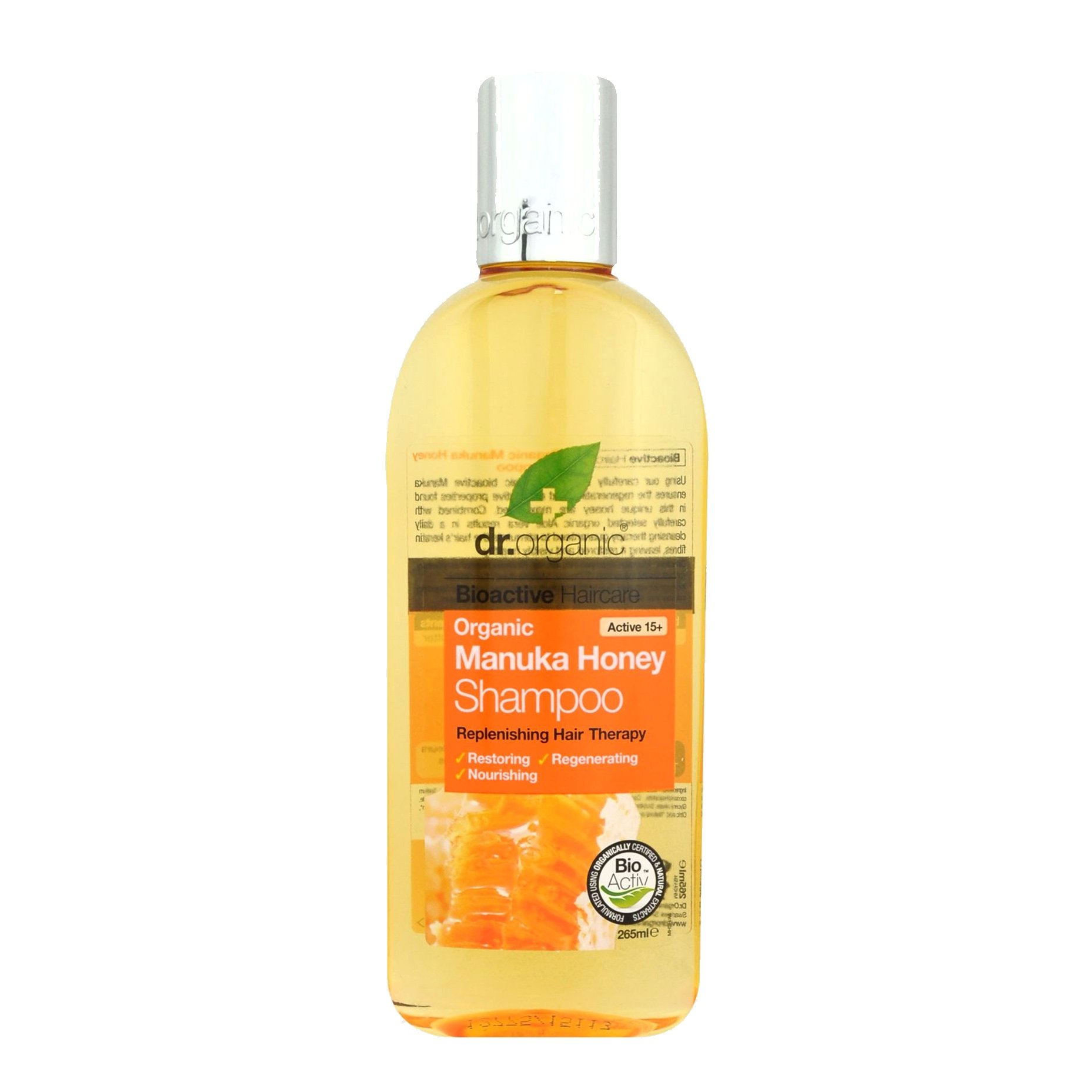 Dr Organic Organic Manuka Honey Shampoo Σαμπουάν με Βιολογικό Μέλι Μανούκα 265ml