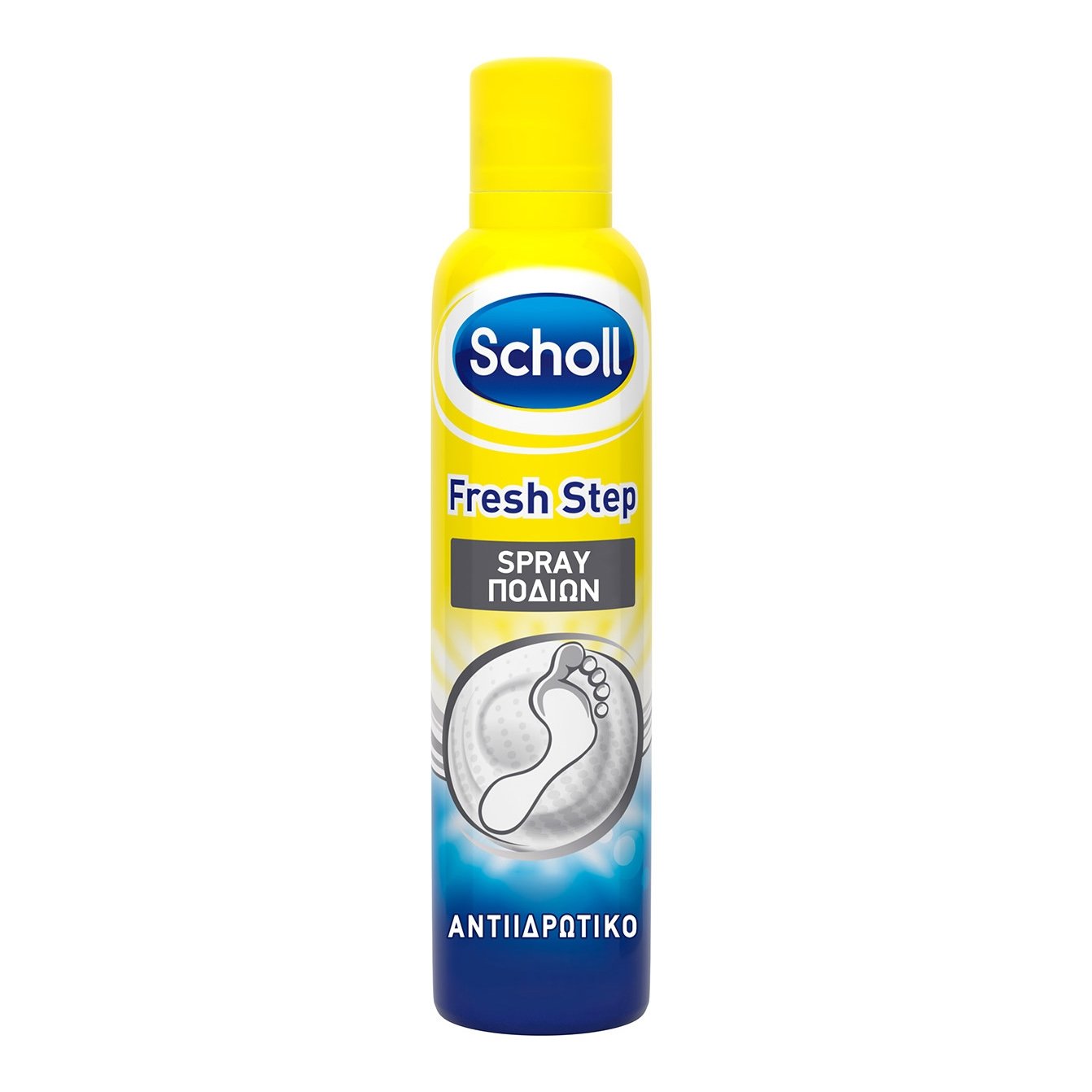 Scholl Fresh Step All Types Αποσμητικό Σπρέι Ποδιών Προηγμένη Προστασία από την Εφίδρωση και την Κακοσμία 150ml