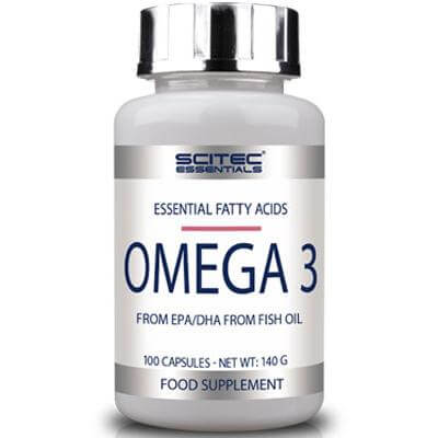 Scitec Essentials Omega 3 φόρμουλά λιπαρών οξέων 100caps