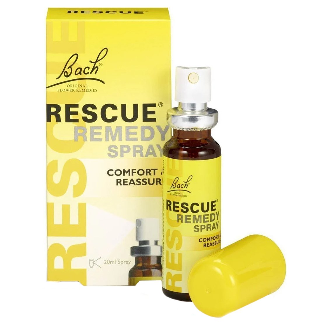 Bach Rescue Remedy Φυτικό Spray με Ανθοϊάματα για Συναισθηματική Ισορροπία 20ml