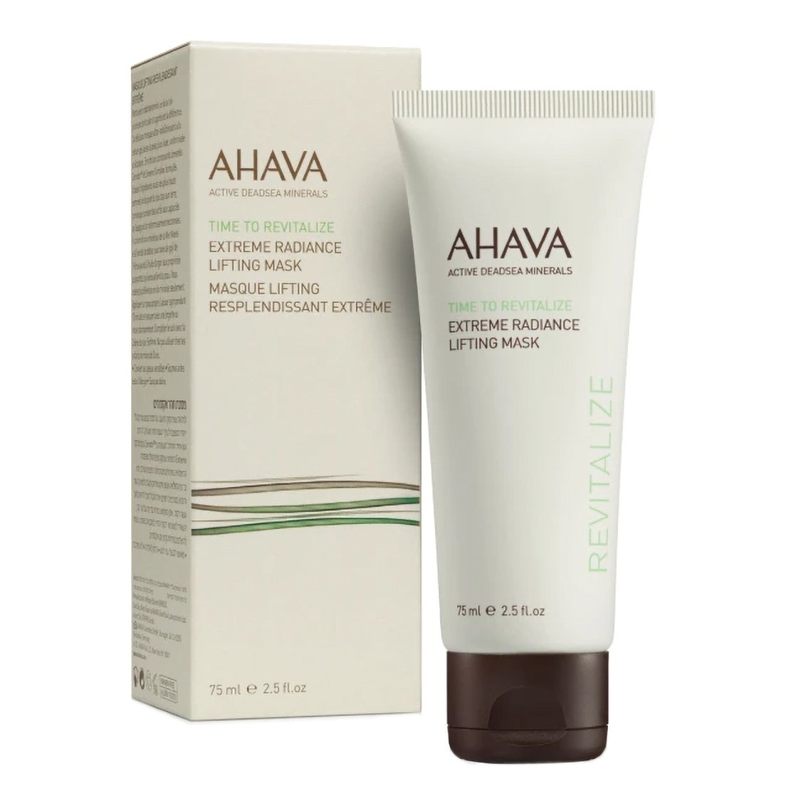 Ahava Time To Revitalize Extreme Radiance Lifting Mask Μάσκα Προσώπου Άμεσης Σύσφιξης 75ml