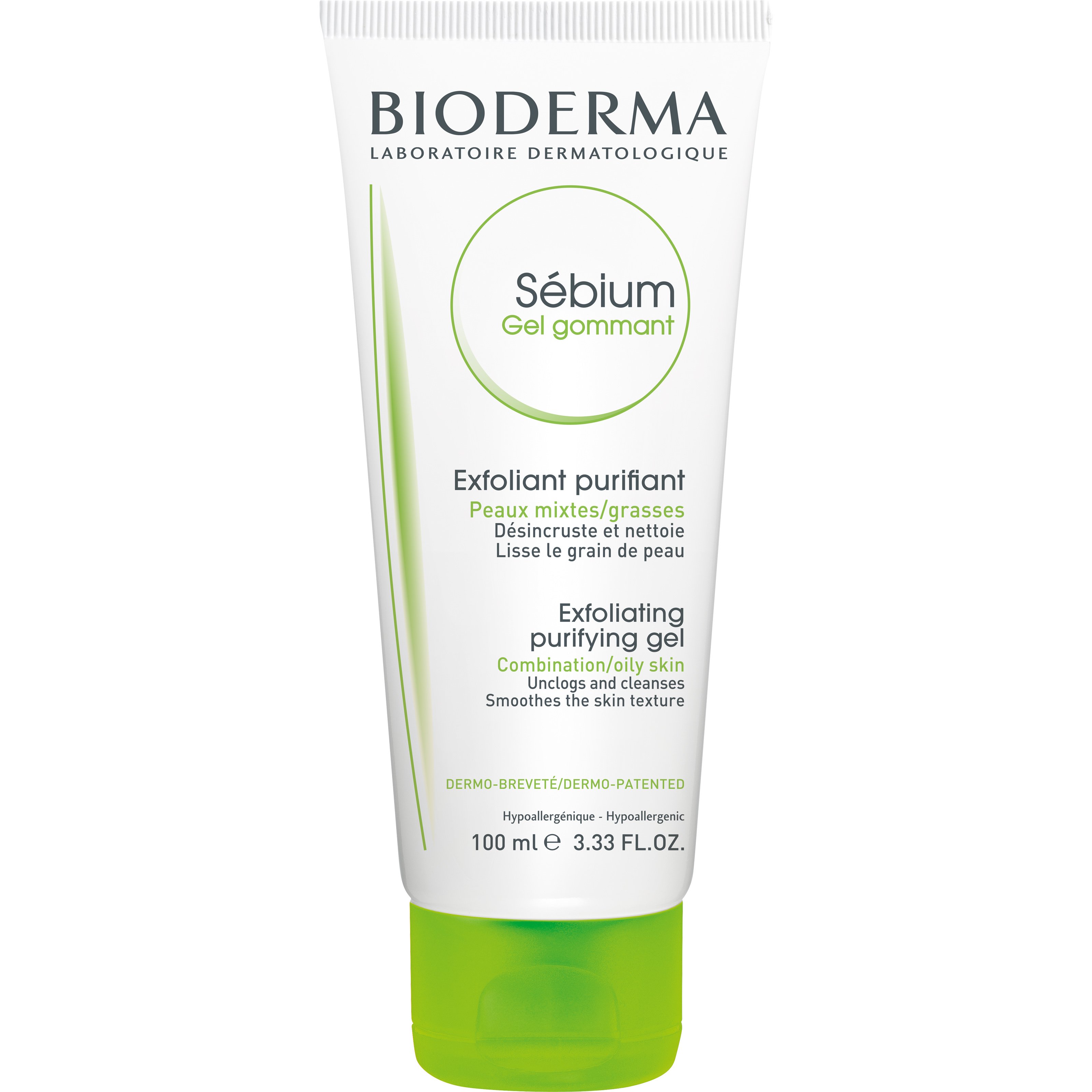 Bioderma Sebium Gel Gommant / Exfoliating Gel – Αφρίζον Gel Καθαρισμού και Απολέπισης 100ml