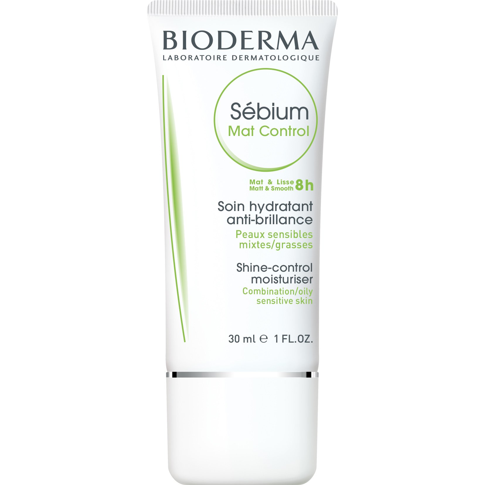 Bioderma Sebium Mat Control Ενυδατική Φροντίδα με Ματ Αποτέλεσμα Μακράς Διαρκείας για Λιπαρές Επιδερμίδες 30ml