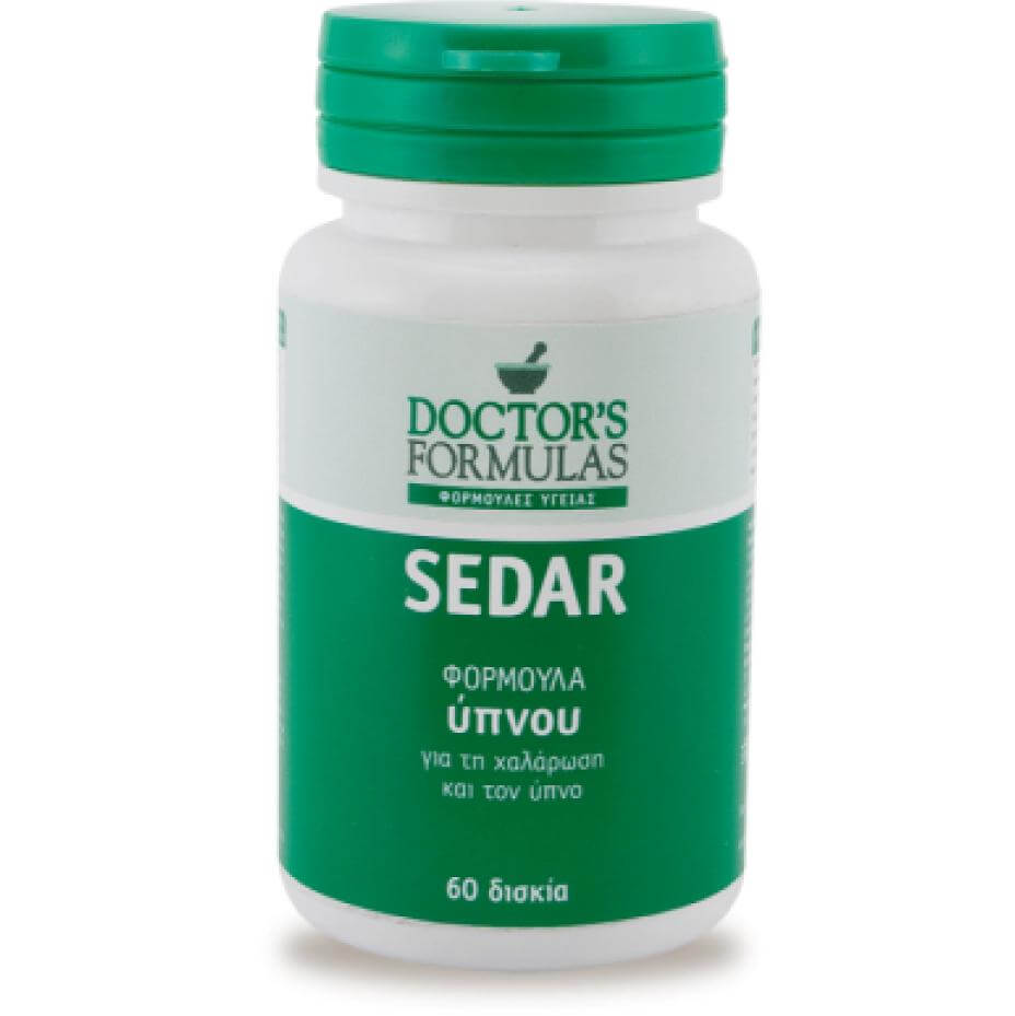 Doctor’s Formulas Sedar Φόρμουλα Ύπνου 60 Δισκία