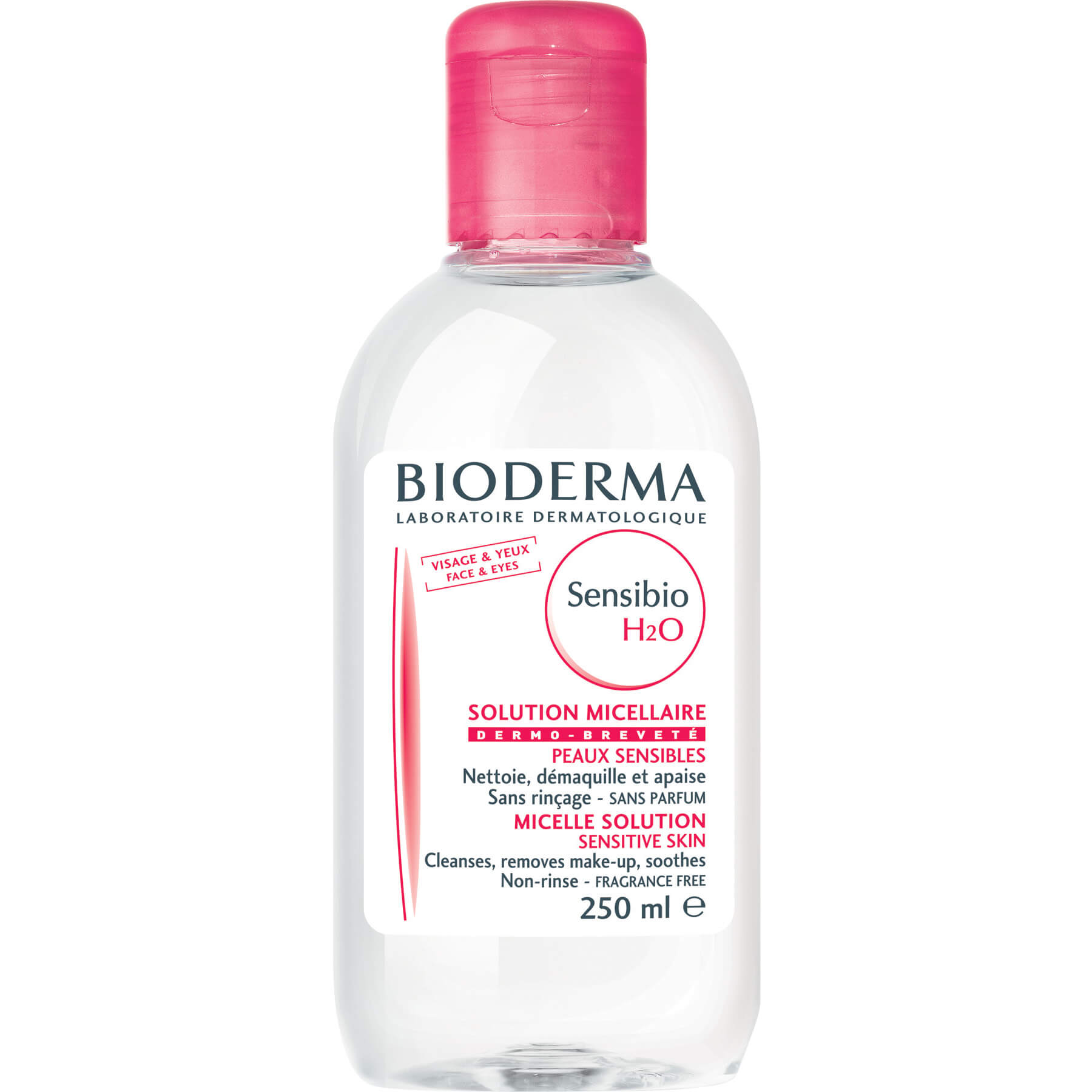 Bioderma Sensibio H2O Κολλοειδές Διάλυμα Καθαρισμού & Ντεμακιγιάζ Προσώπου & Ματιών 250ml Promo -20%