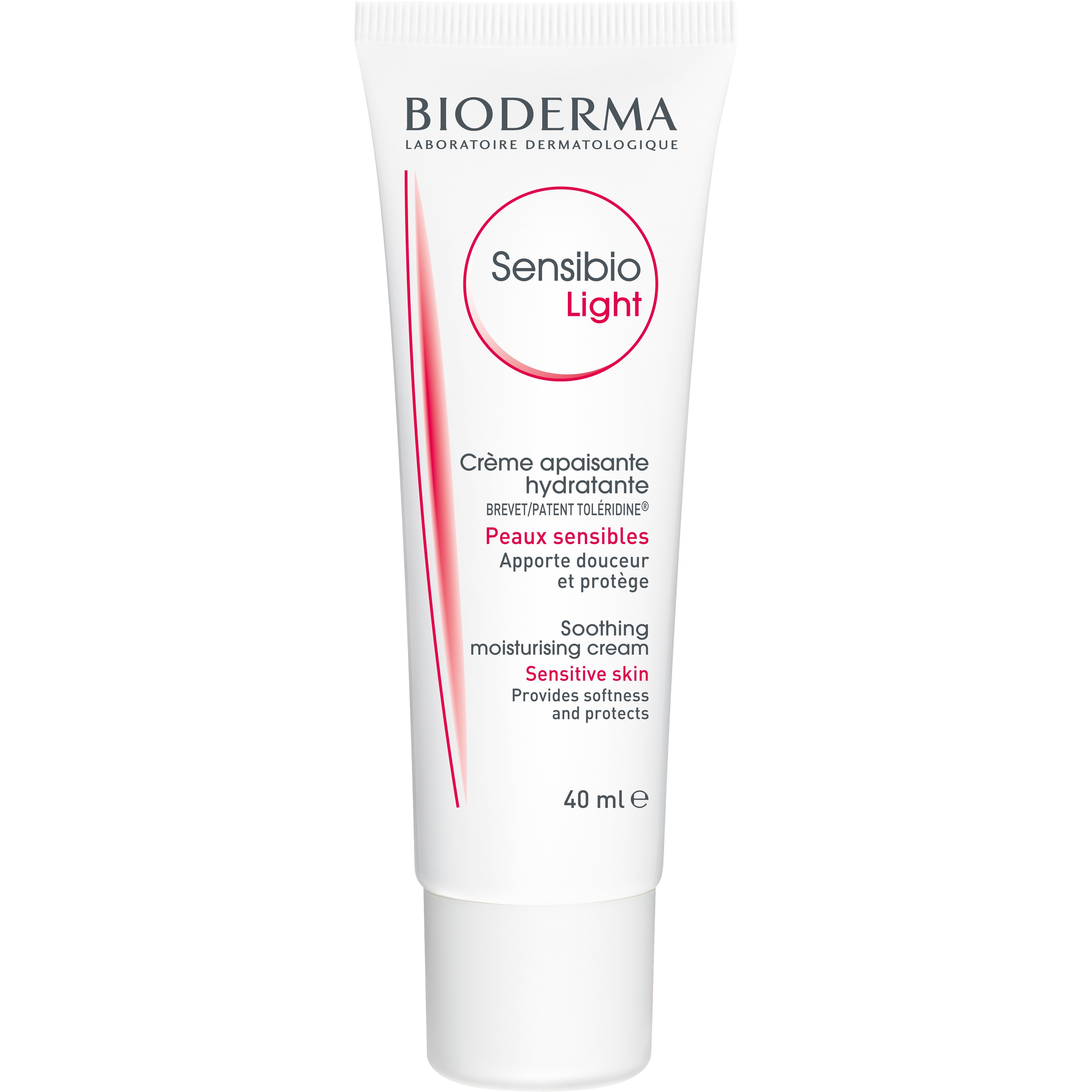 Sensibio Legere 40ml – Bioderma,Κρέμα Ενυδάτωσης για Ευαίσθητες & με Ευρυαγγείες Επιδερμίδες
