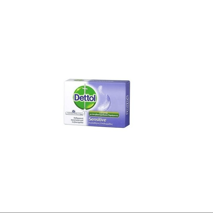 Dettol Sensitive Σαπούνι Μπάρα ευαίσθητες επιδερμίδες 100 gr