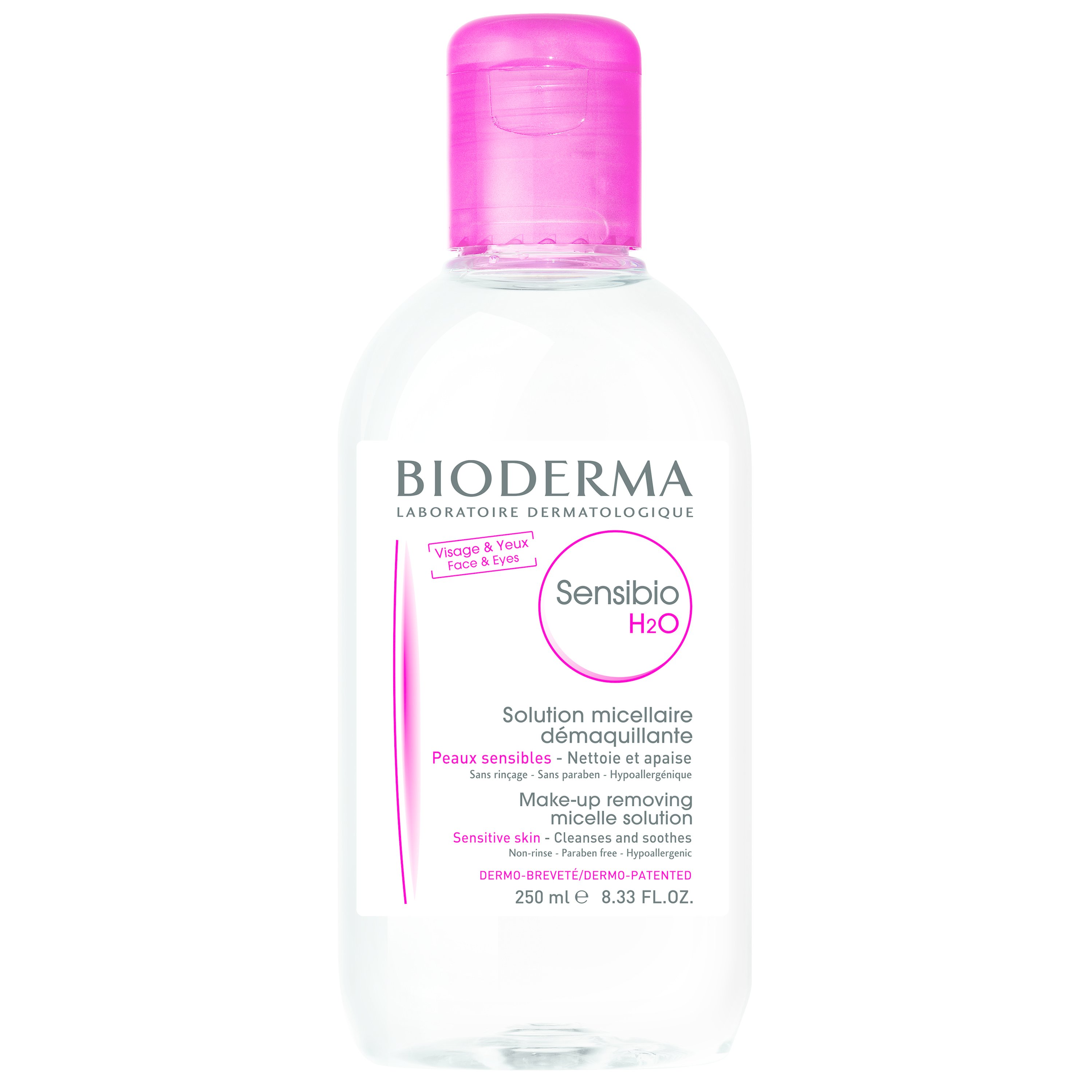 Bioderma Sensibio H20 Ήπιο Διάλυμα Καθαρισμού & Ντεμακιγιάζ Προσώπου Ματιών για Ευαίσθητες Επιδερμίδες 250ml
