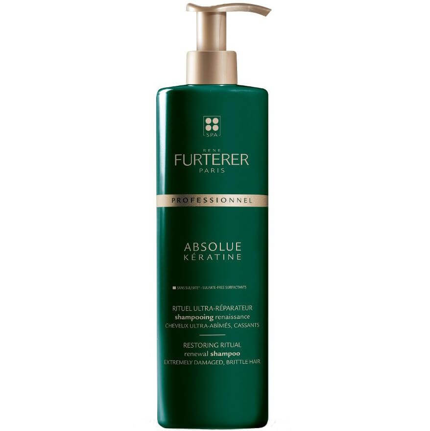 Rene Absolue Keratine Shampoo Renaissance Σαμπουάν Αναγέννησης για Κατεστραμμένα & Εύθραυστα Μαλλιά 600ml