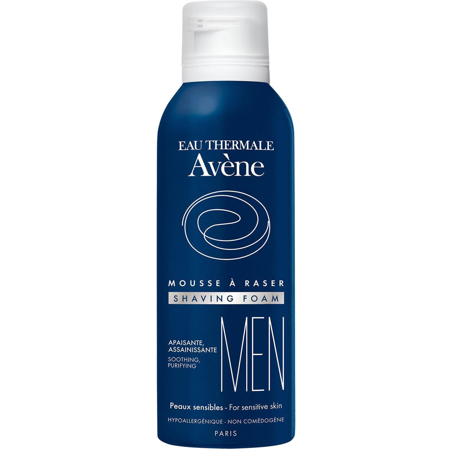 Avene Men Mousse a Raser Shaving Foam Καταπραϋντικός – Εξυγιαντικός Αφρός Ξυρίσματος 200ml
