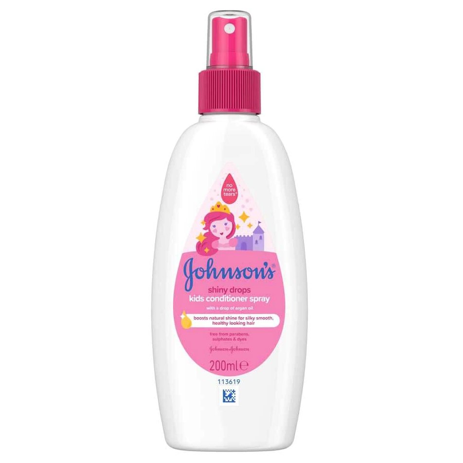 Johnsons Kids Shiny Drops Conditioner σε Σπρέι 200ml