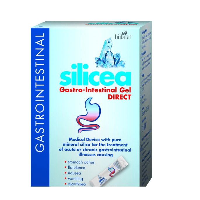 Hubner Silicea Gastrointestinal Gel DIRECT Πόσιμη Γέλη Καθαρού Πυριτίου 6x15ml