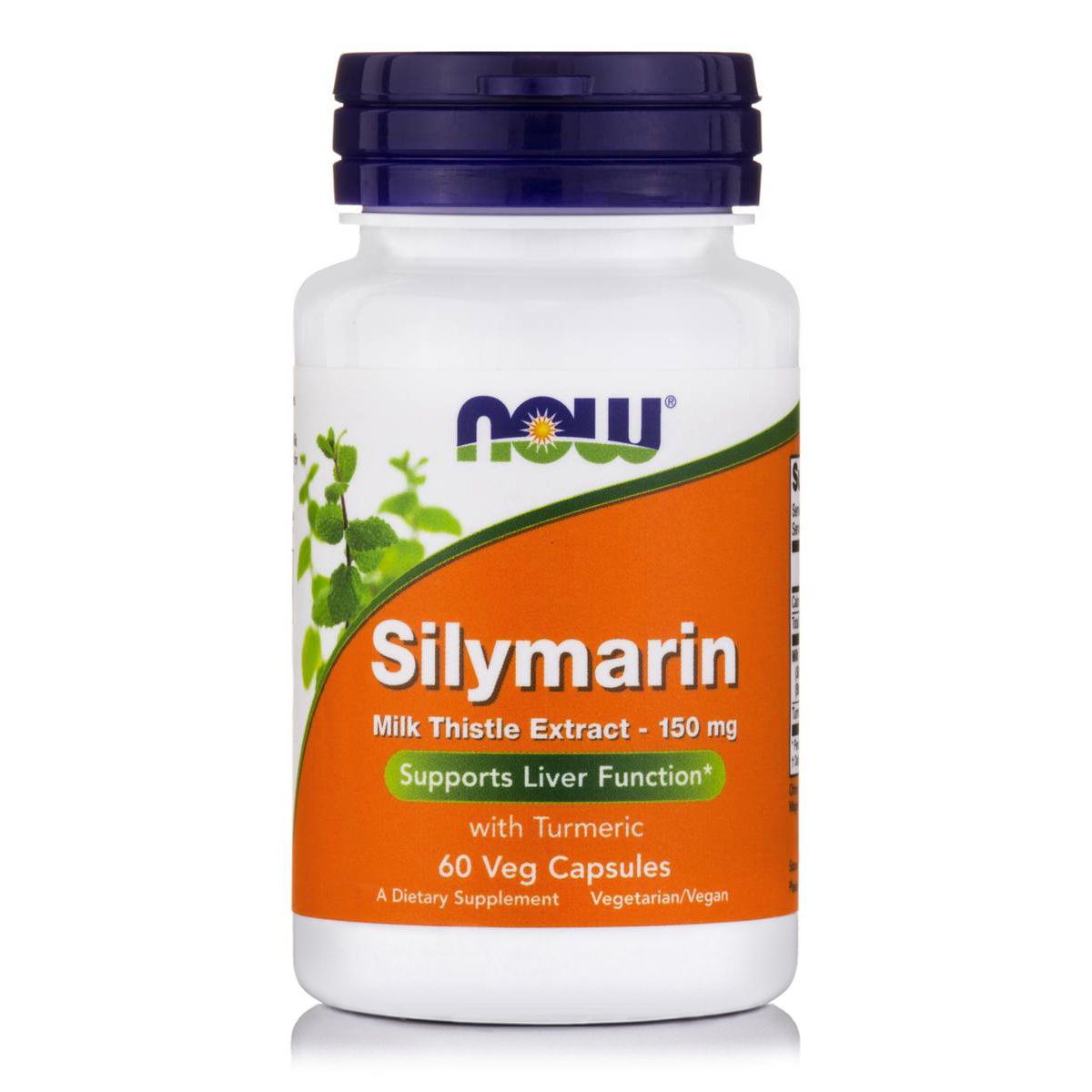 Now Now Foods Silymarin Milk Thistle Extract 150mg Συμπλήρωμα Διατροφής, Αποτοξίνωση, Προστασία & Αναζωογόνηση του Ήπατος 60 VegCaps