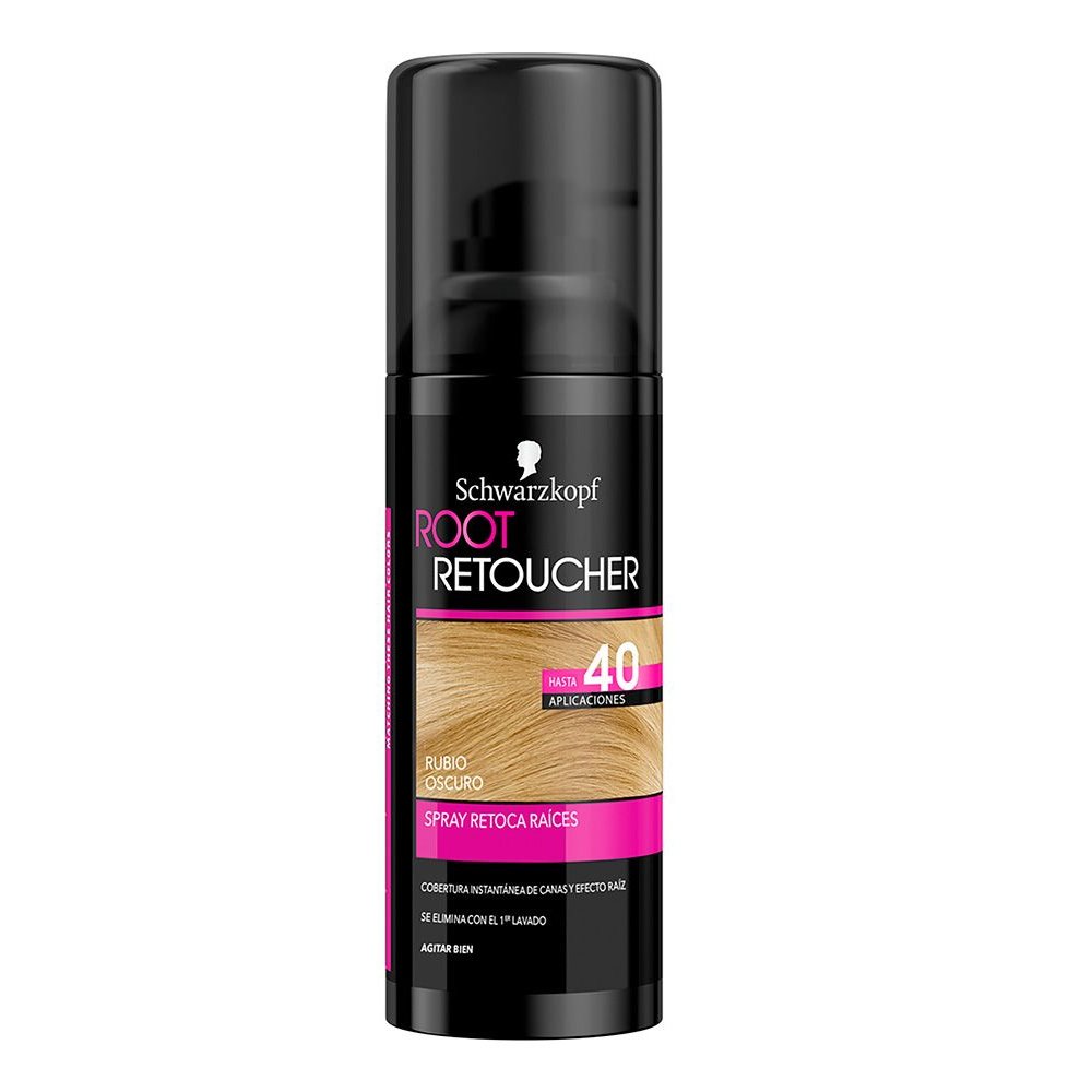 Schwarzkopf Root Retoucher Spray που Καλύπτει τα Λευκά στις Ρίζες, Ξανθό Σκούρο 120ml
