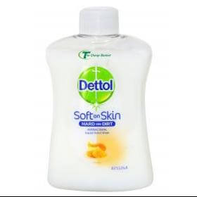 Dettol Ανταλλακτικό Αντιβακτηριδιακό Υγρό Κρεμοσάπουνο με Μέλι 250ml