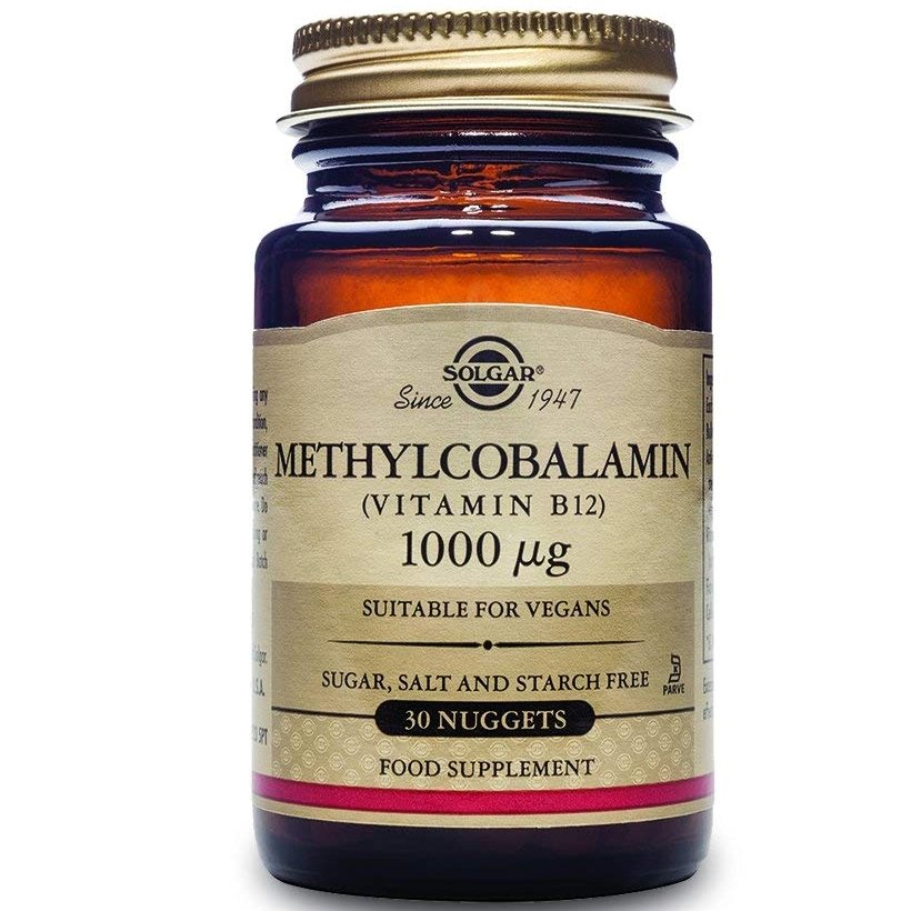 Solgar Methylcobalamin (Vitamin B12) 1000mcg 30nuggets
