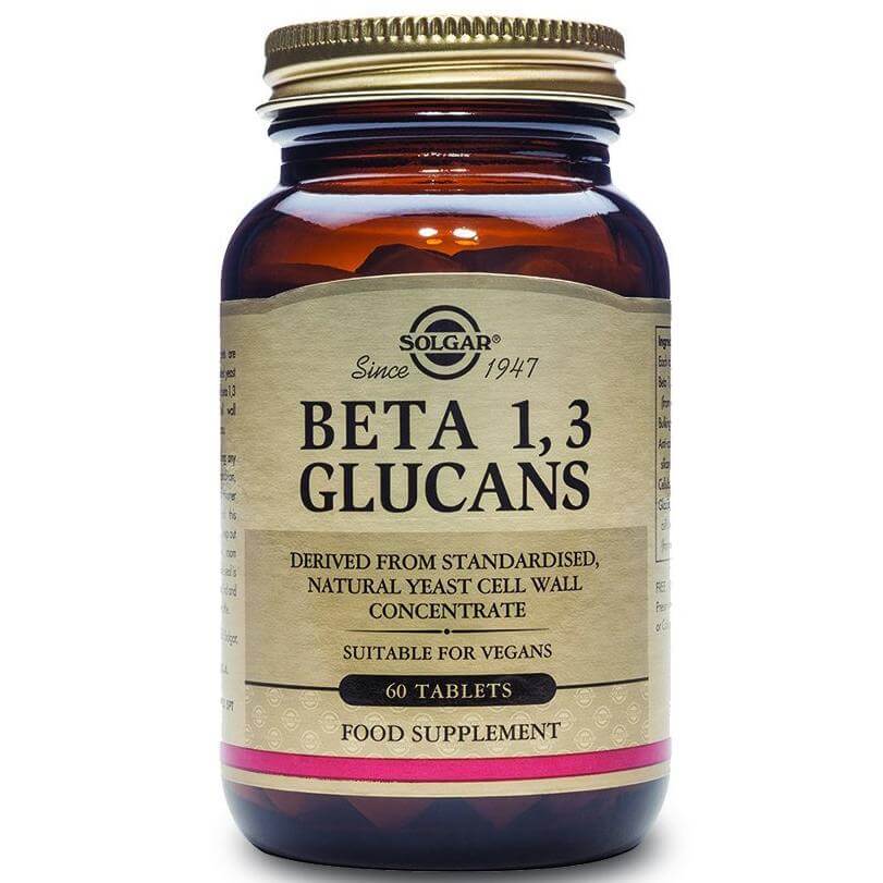 Solgar Beta 1,3 Glucans Συμπλήρωμα Διατροφής Κατάλληλο για τη Διέγερση του Ανοσοποιητικού Συστήματος Ενάντια σε Μολύνσεις 60tabs