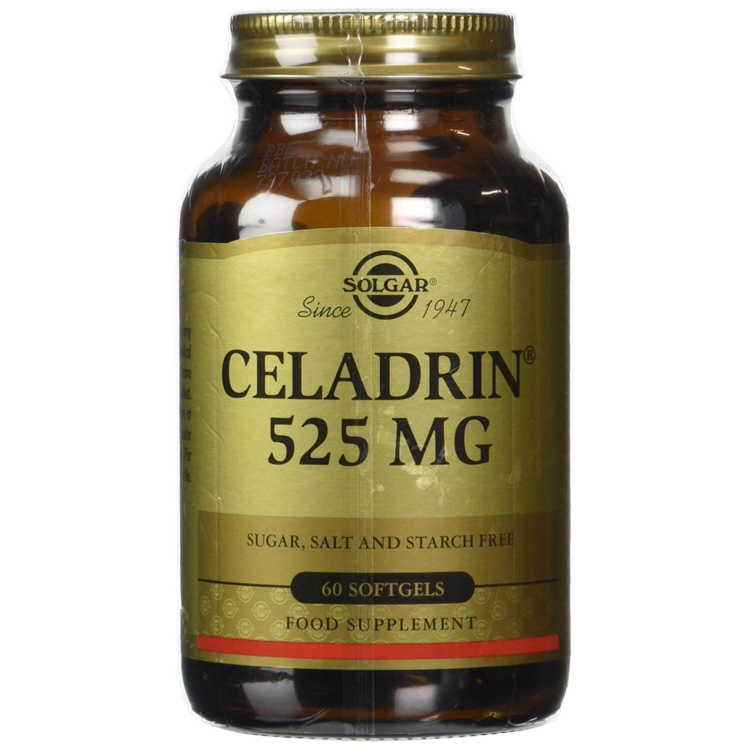 Solgar Celadrin 525mg Συμπλήρωμα Διατροφής για την Αντιμετώπιση Φλεγμονών Οστεοαρθρίτιδας 60softgels