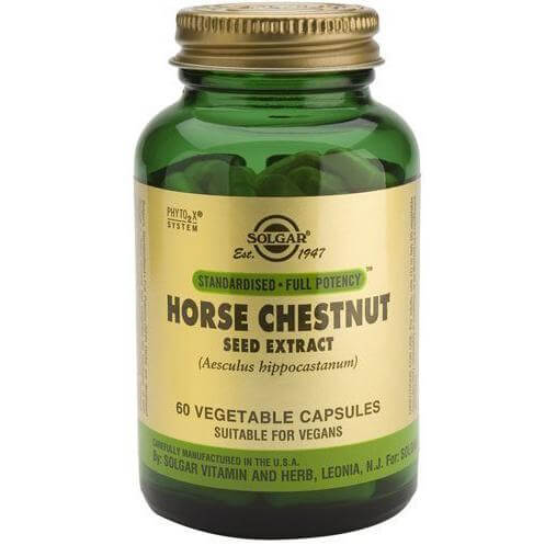 Solgar Sfp Horse Chestnut Seed Extract Συμπλήρωμα Διατροφής, Παρουσιάζει Αντιφλεγμονώδεις Ιδιότητες 60veg.caps