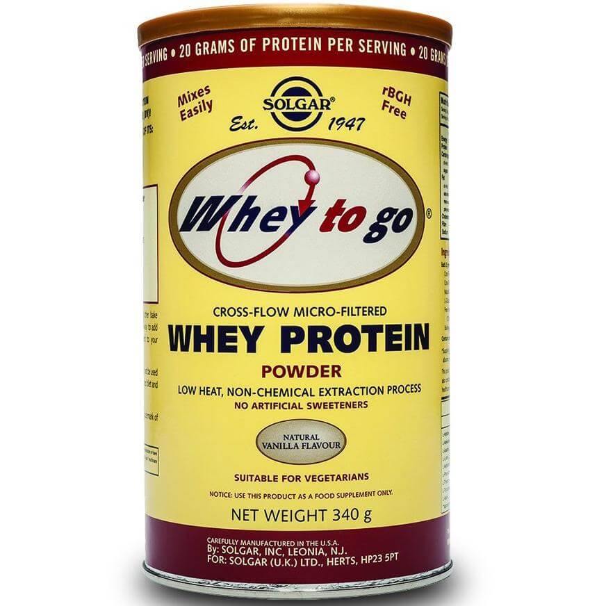 Solgar Whey-To-Go Protein Powder Υψηλής Αξίας Πρωτεϊνη Απο Ορό Γάλακτος – CHOCOLATE powder 1162gr