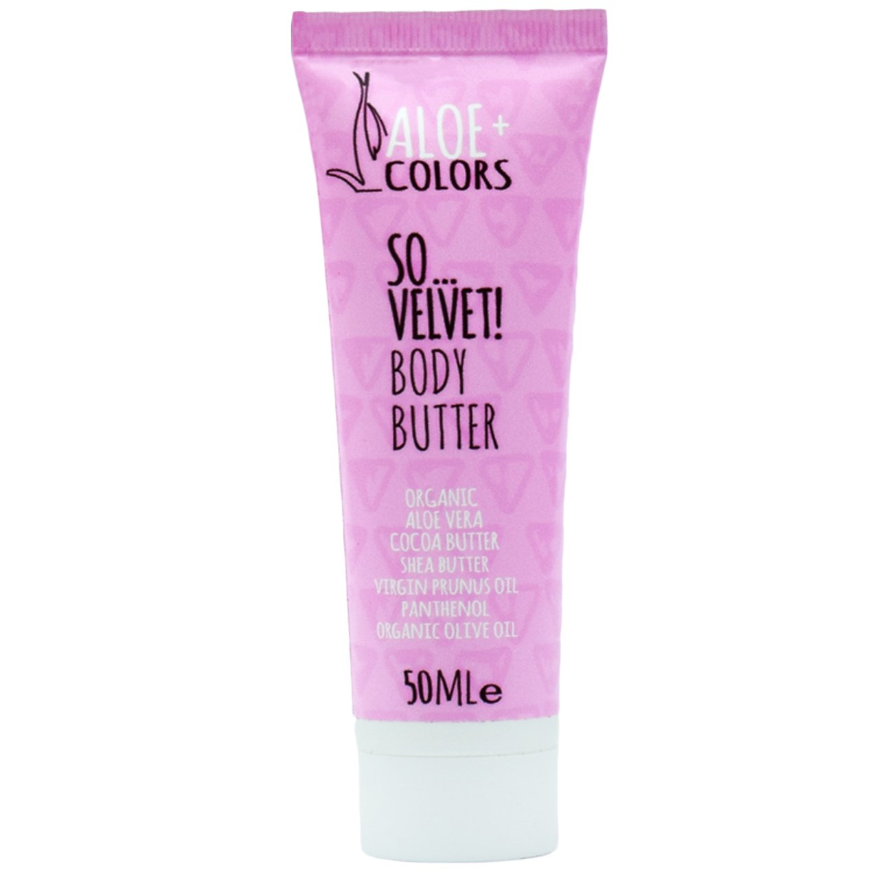 Aloe+ Colors So Velvet Body Butter Ενυδατικό Βούτυρο Σώματος με Άρωμα Πούδρας 50ml