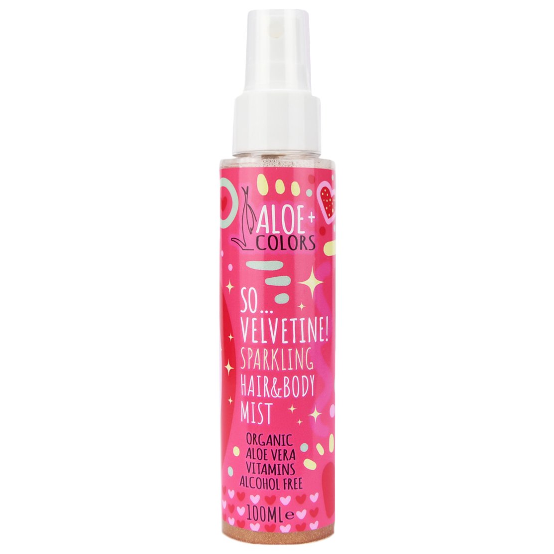 Aloe+ Colors So Velvetine Sparkling Hair & Body Mist Ενυδατικό Mist Μαλλιών & Σώματος για Θρέψη & Λάμψη 100ml